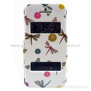 Water Transfer Printed 2-in-1 PC/Silicone/TPU Case for iPhone 5/5S